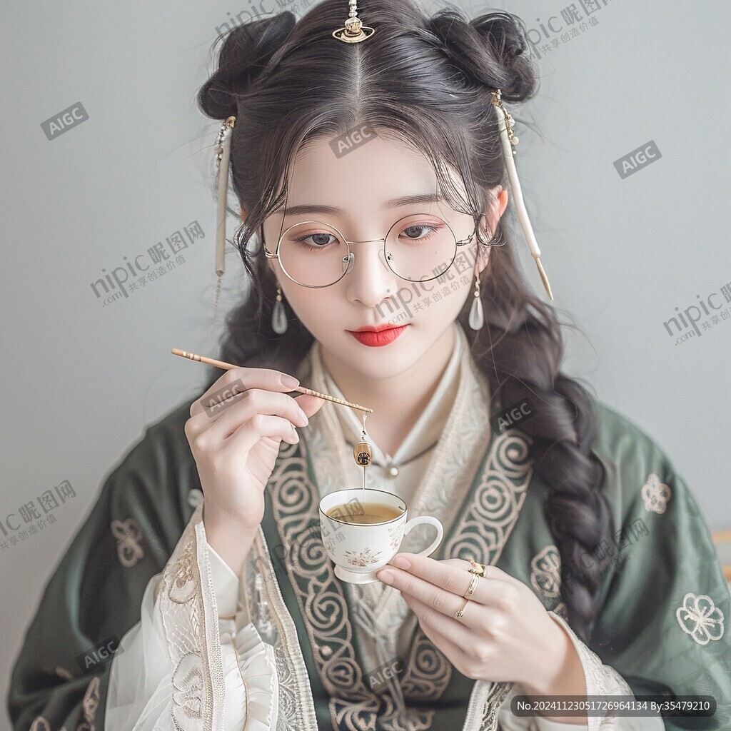 漢服女孩頭像