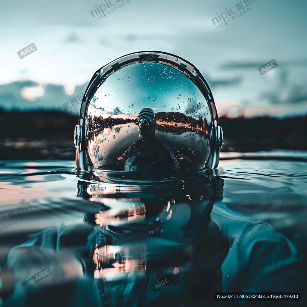 水晶球倒影