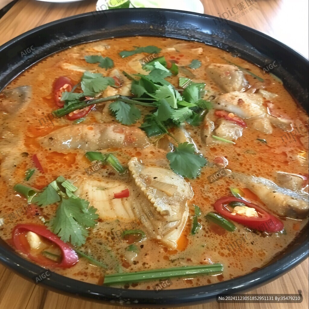 冬陰功魚煲