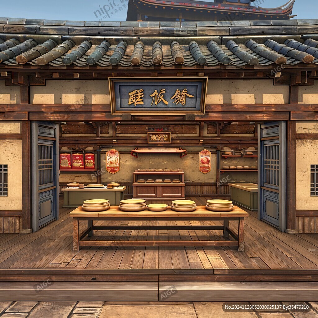 中藥鋪場景模擬