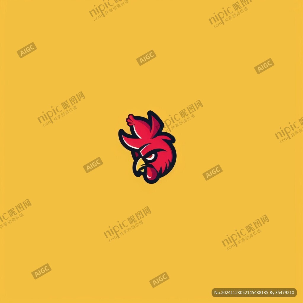 炒雞logologo設計