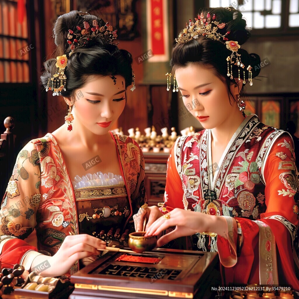 漢服秀禾裝飾