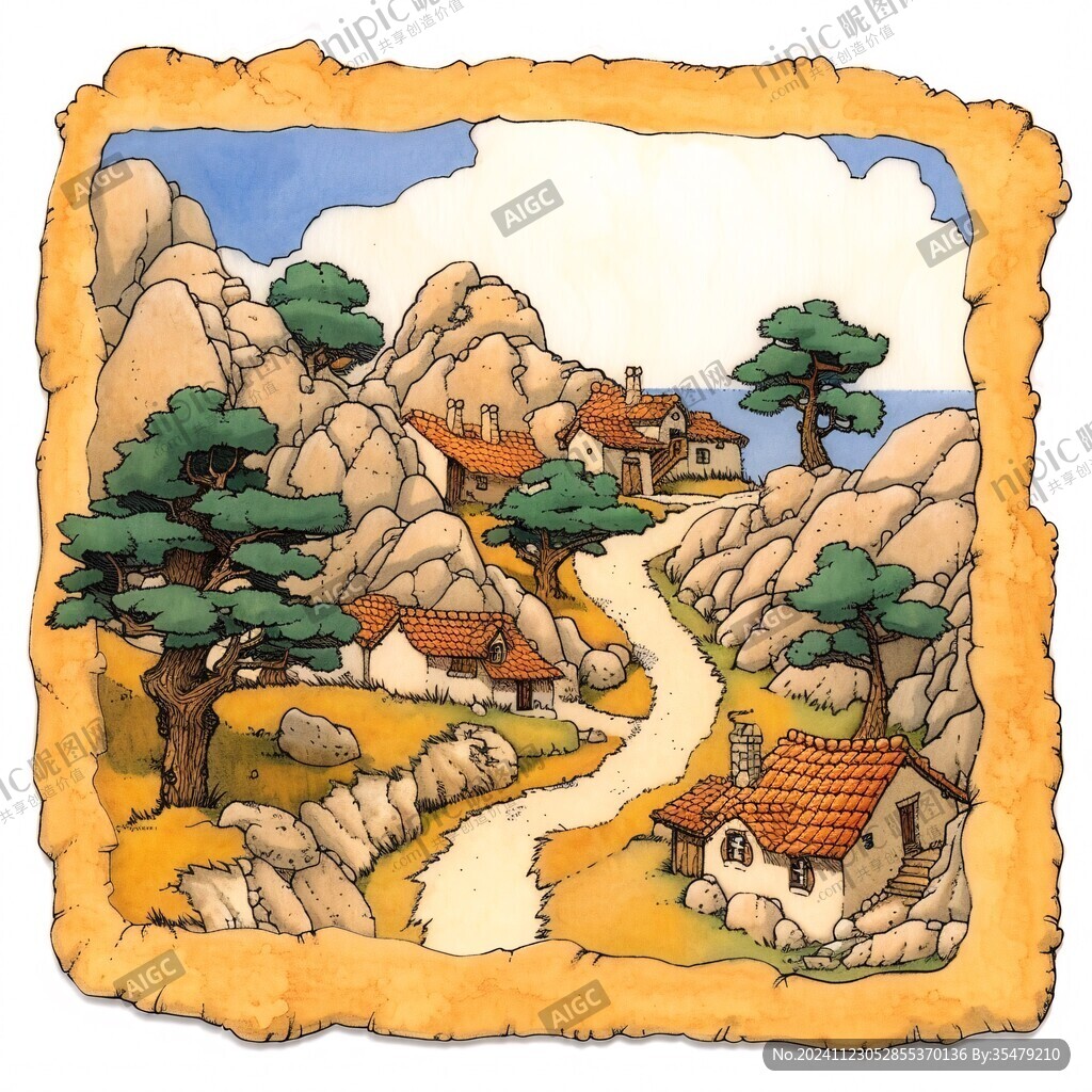 卡通小景