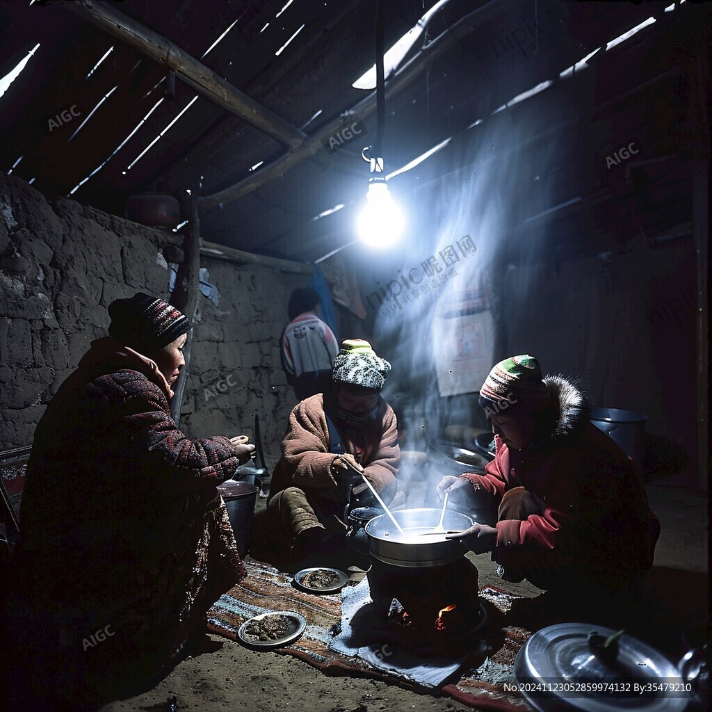 農(nóng)村燒火做飯