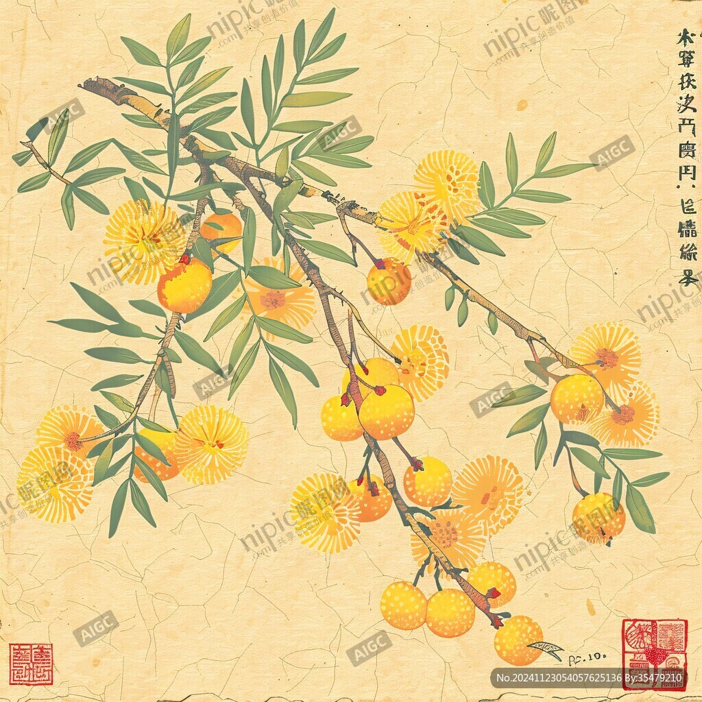 古典枇杷古風(fēng)畫