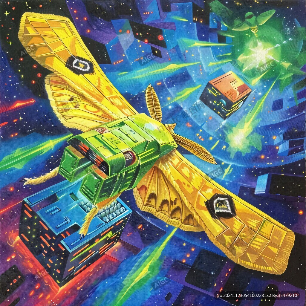 科幻立體畫