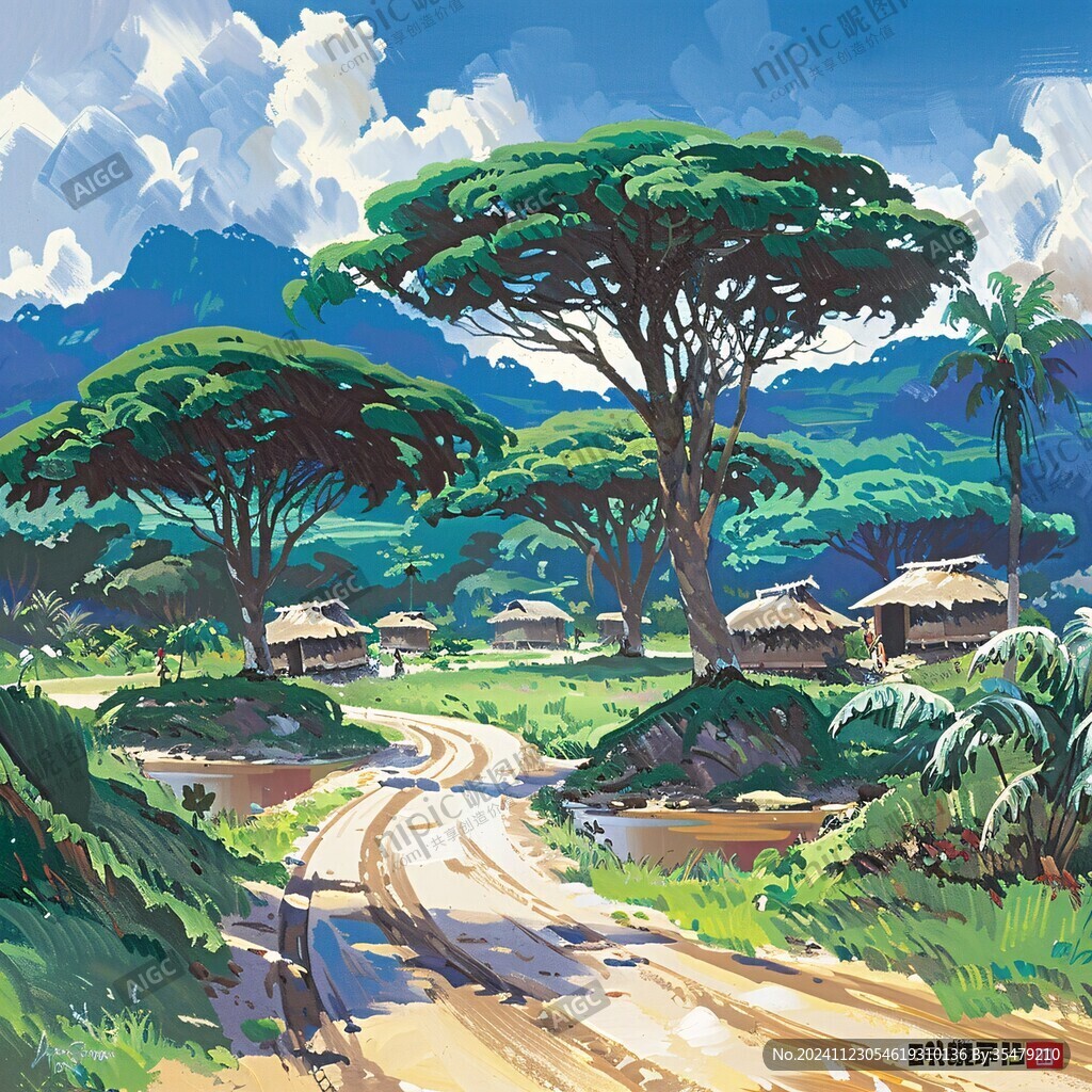 風景原畫