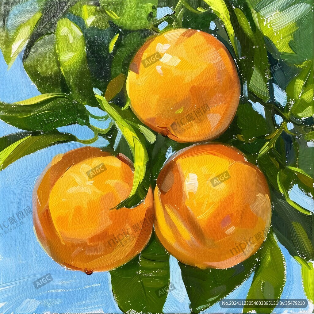 砂糖橘插畫