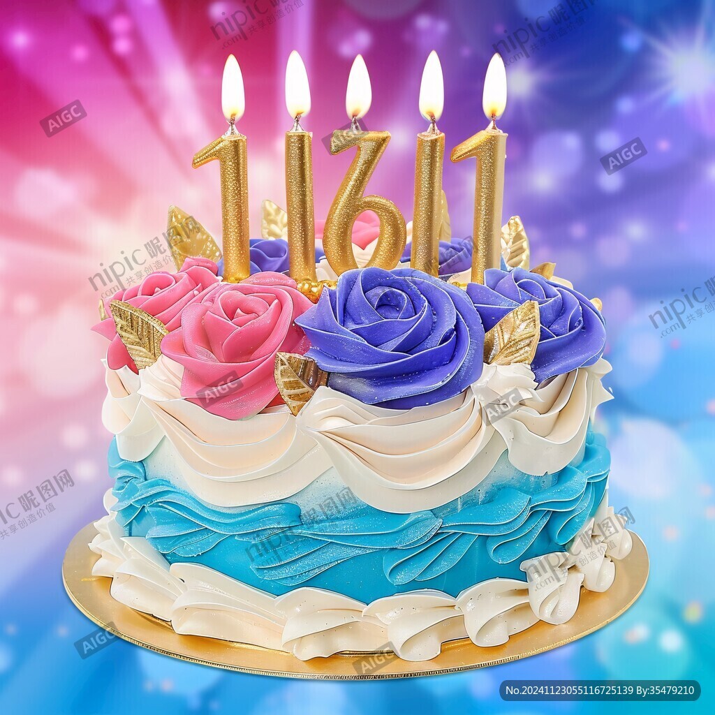 高清生日蛋糕