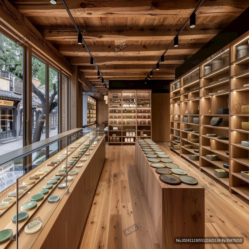 陶瓷店工藝品店設(shè)計