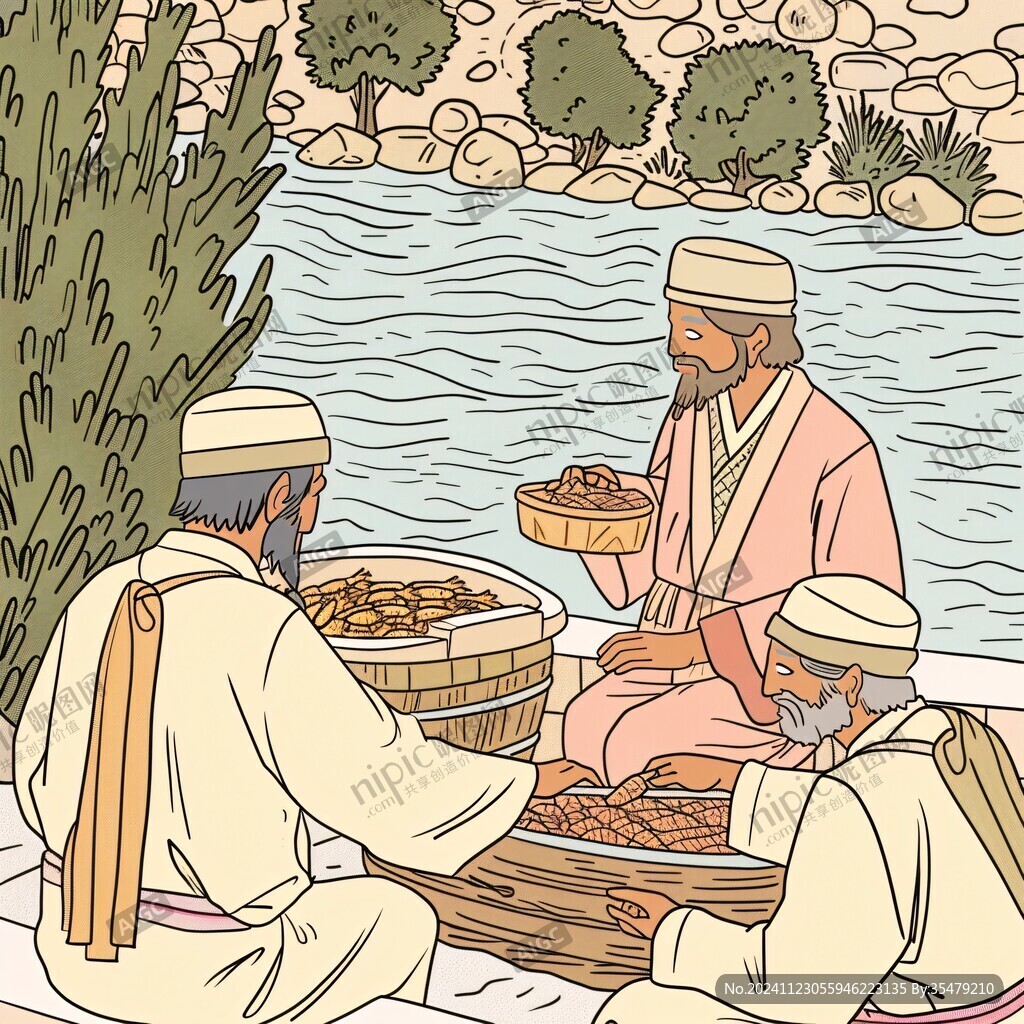 賣棗插畫