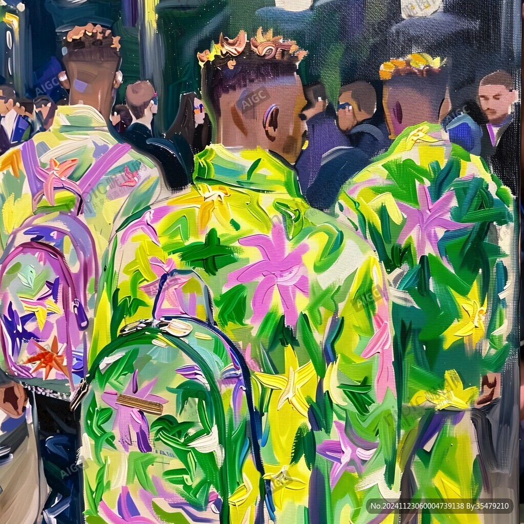 潮牌服裝插畫