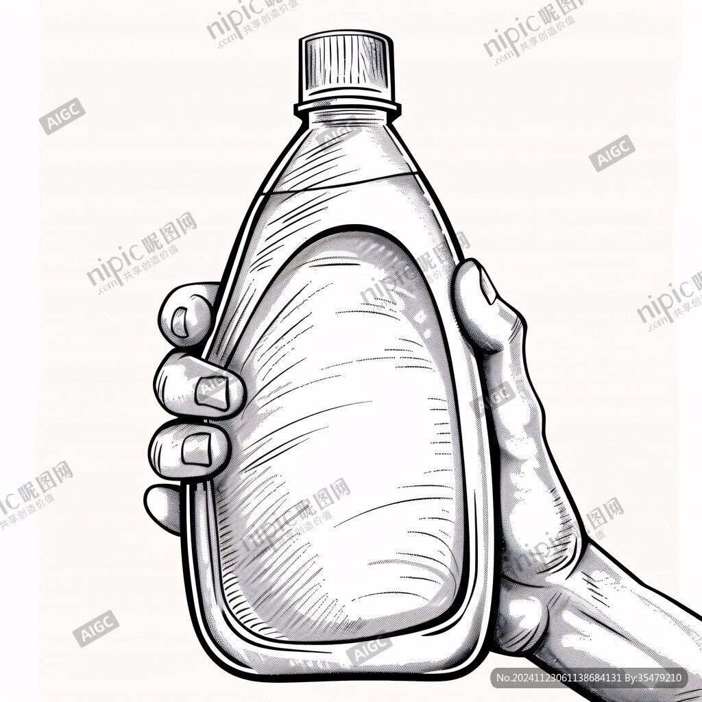 洗衣液插畫