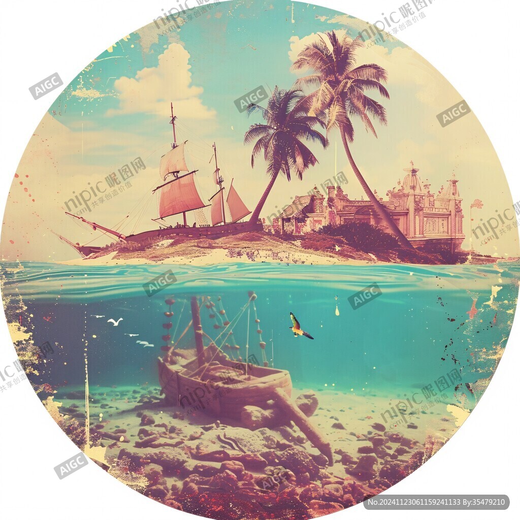 古代海洋場景