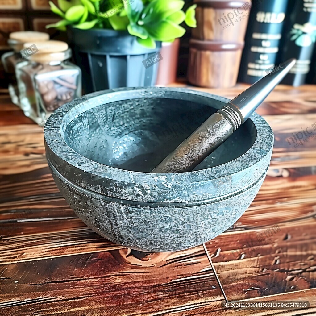 鄉(xiāng)下石搗蒜器