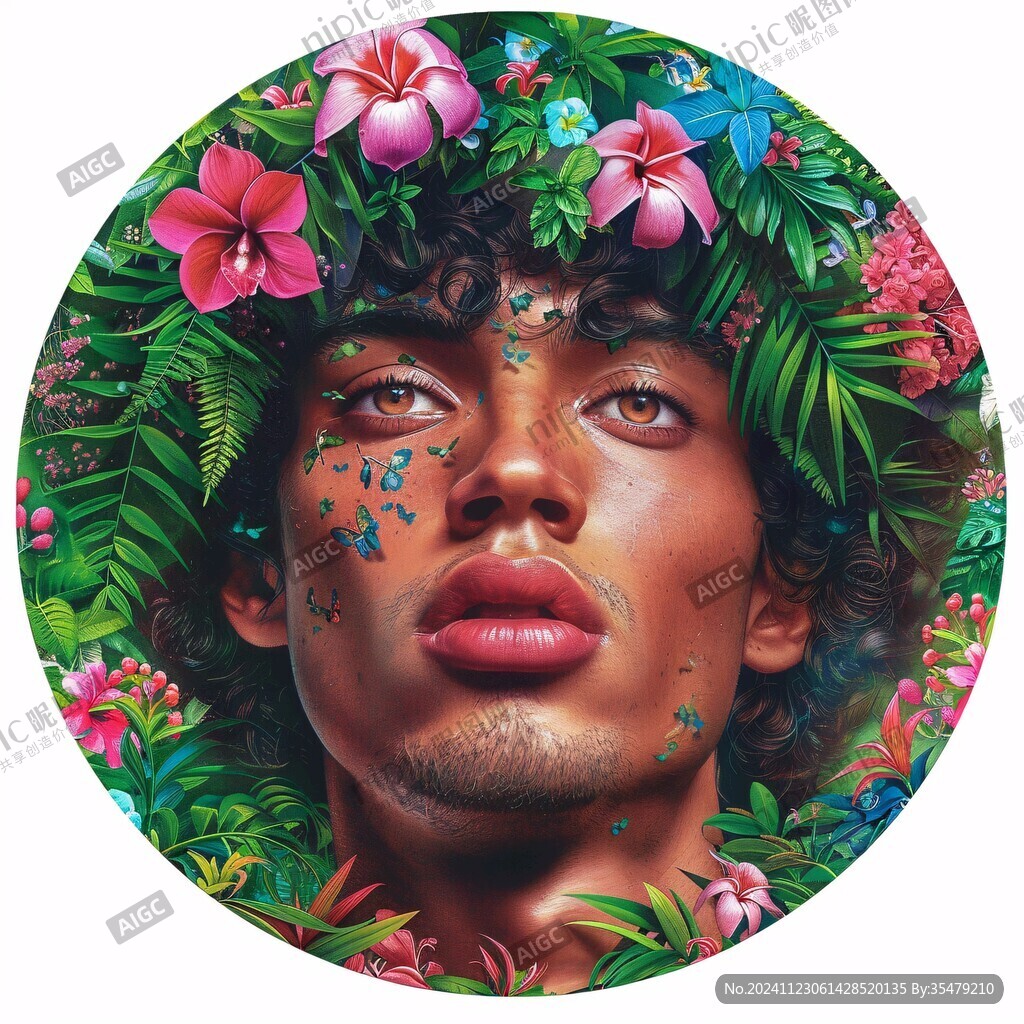 寫實人物插畫