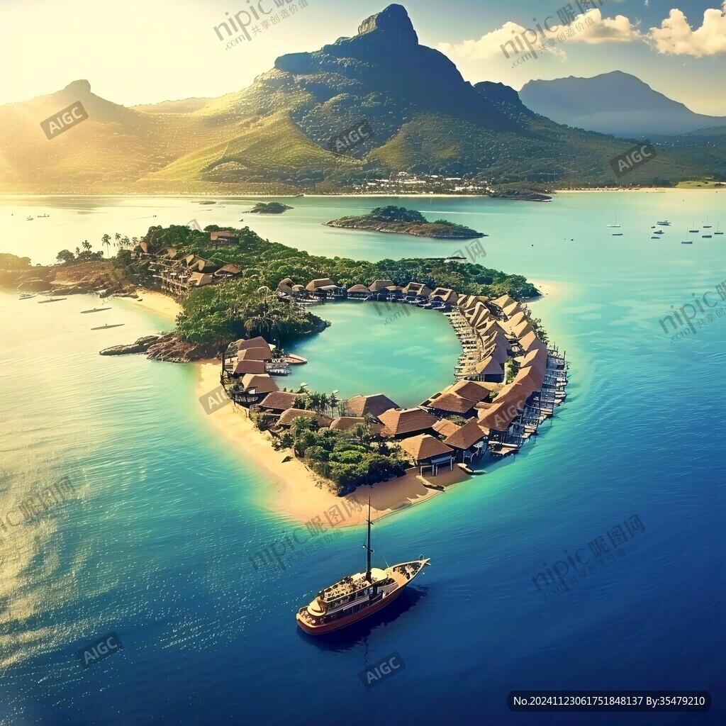 魅力挪威市懸浮島設(shè)計(jì)
