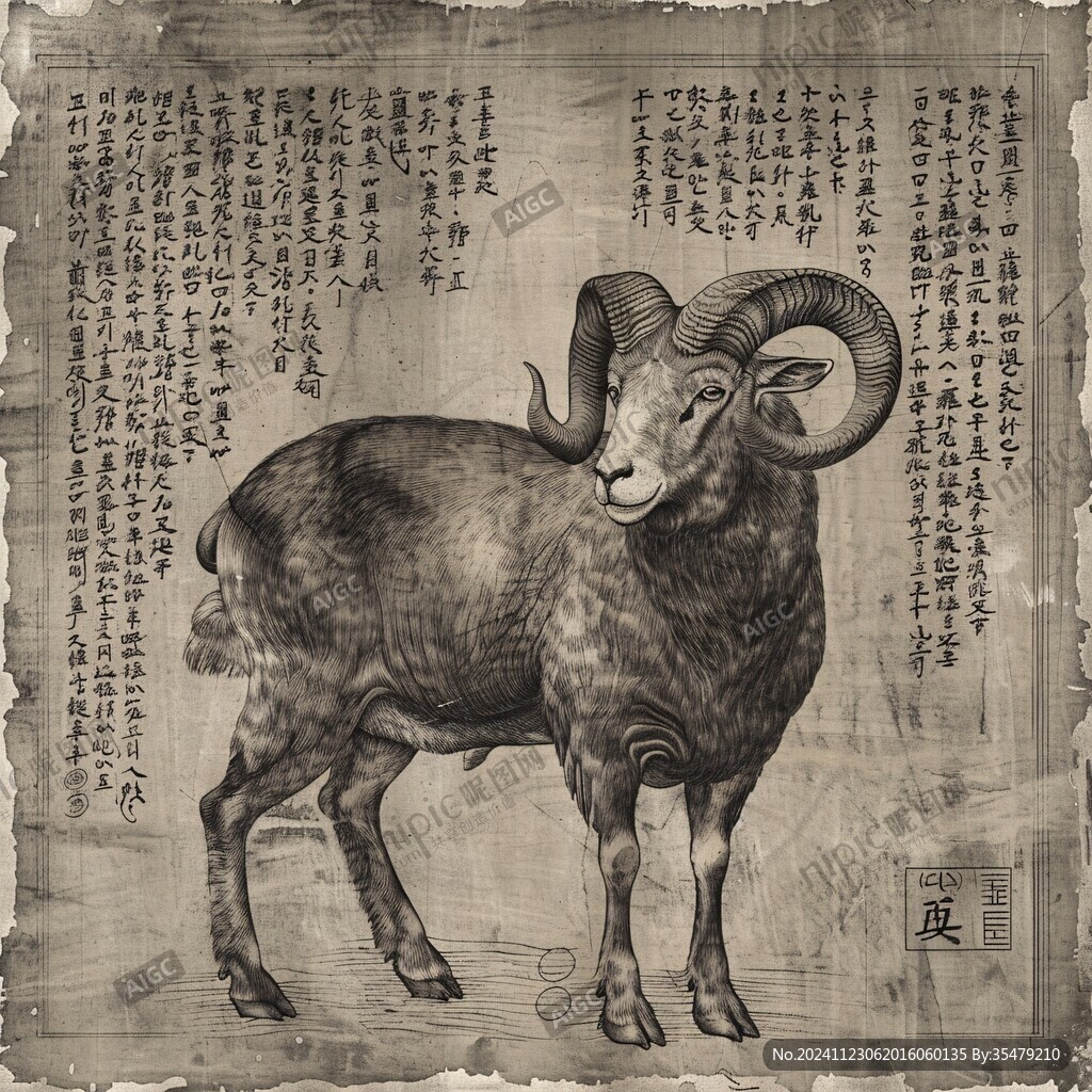 十二生肖之未羊