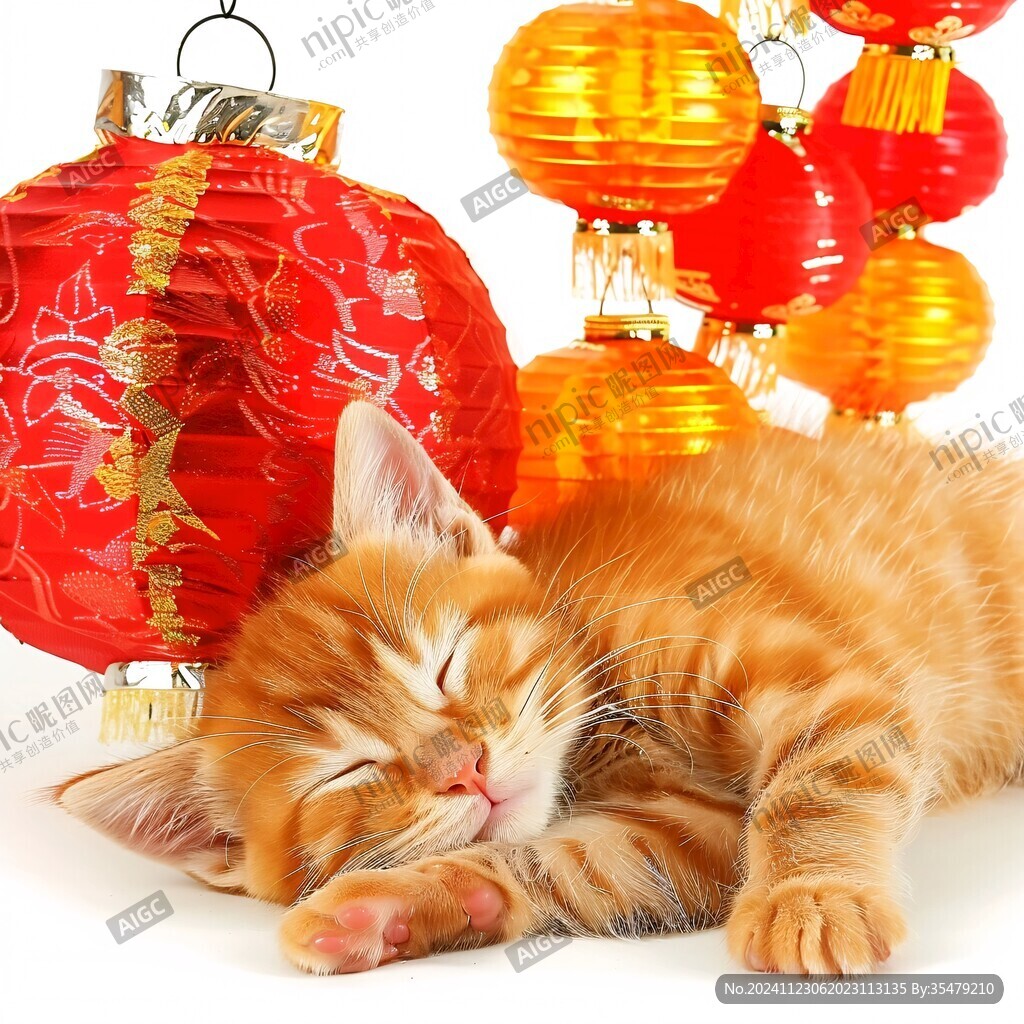 新年貓咪