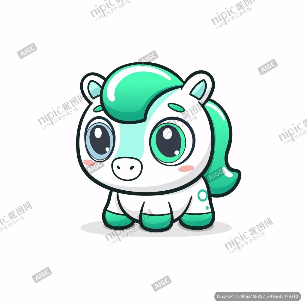 小馬吉祥物設計