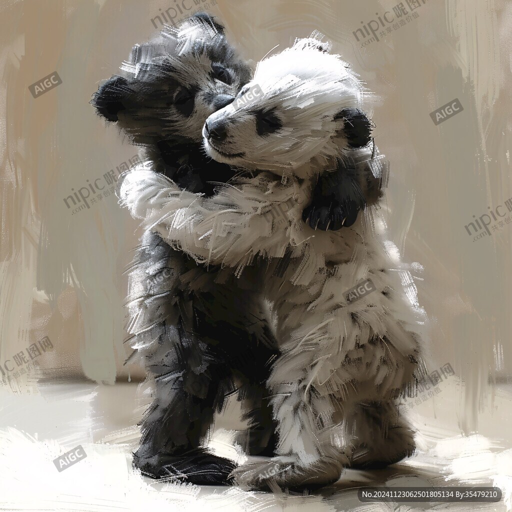 狗熊插畫