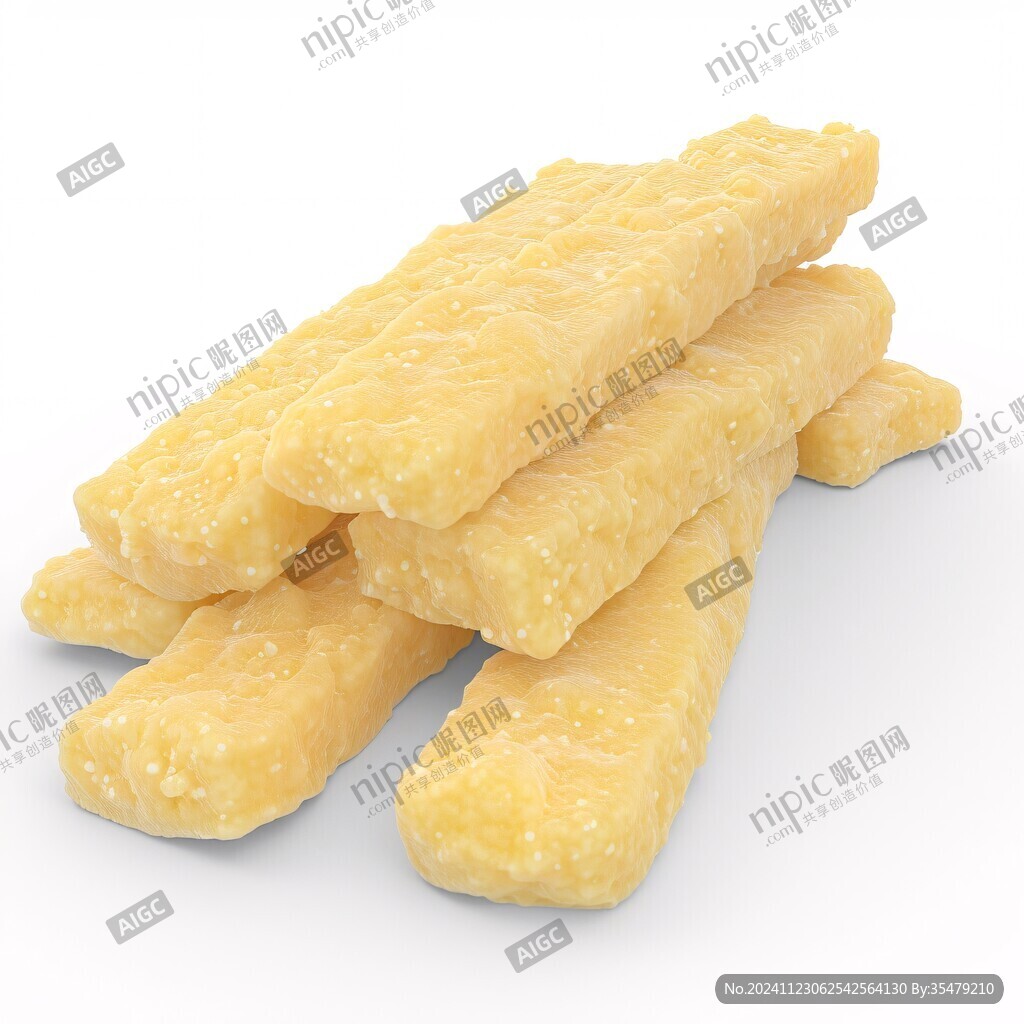 奶香酥條素材