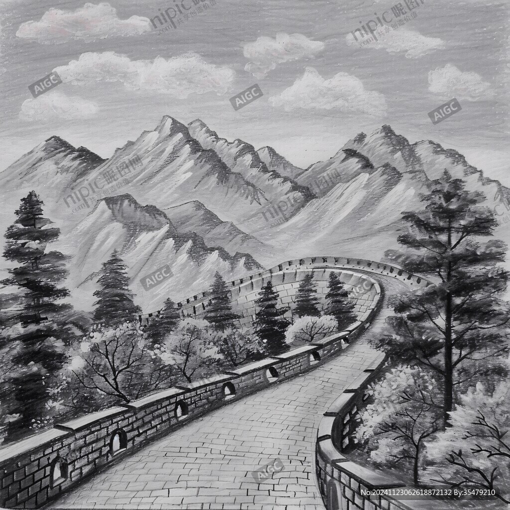 長(zhǎng)城速寫