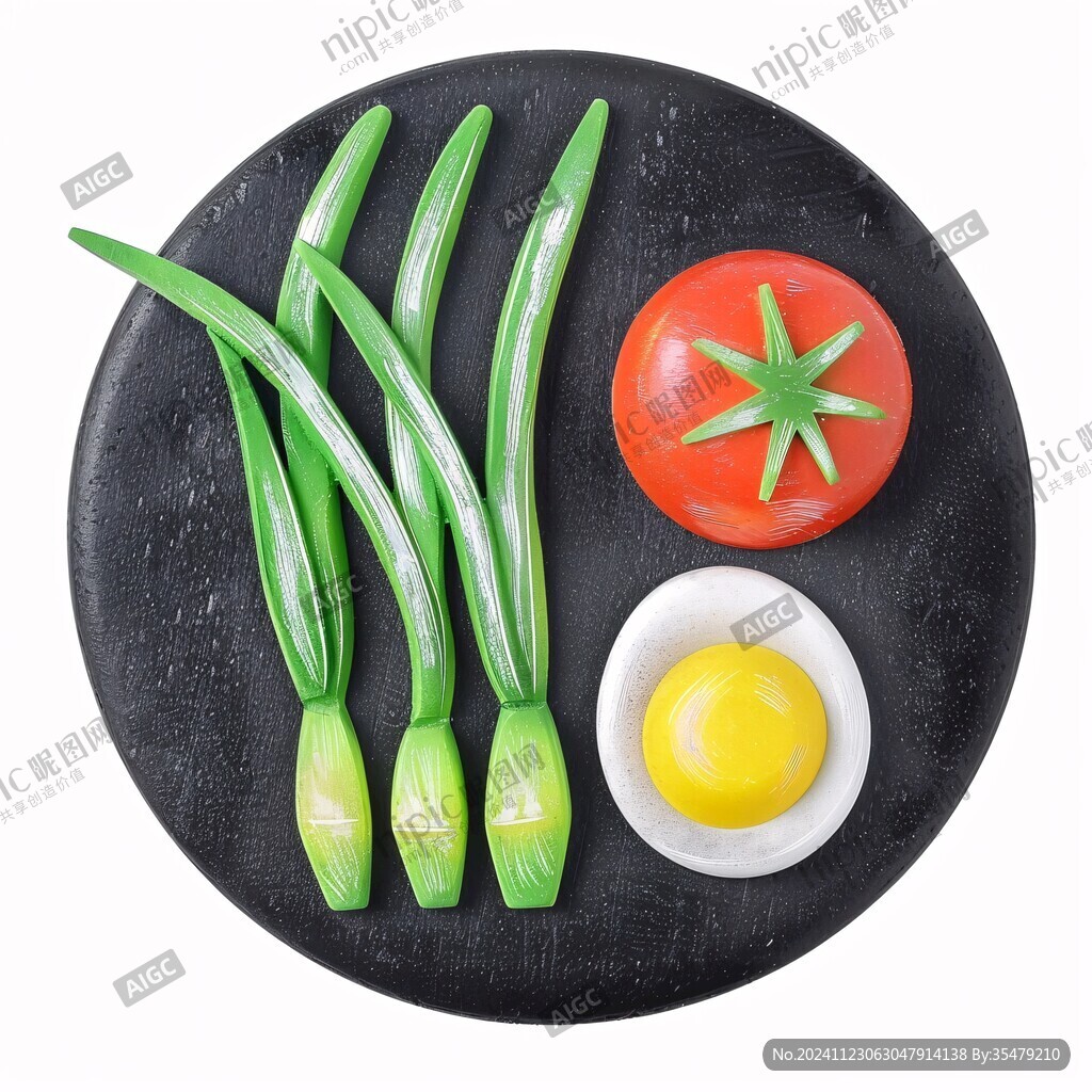 韭菜雞蛋食材
