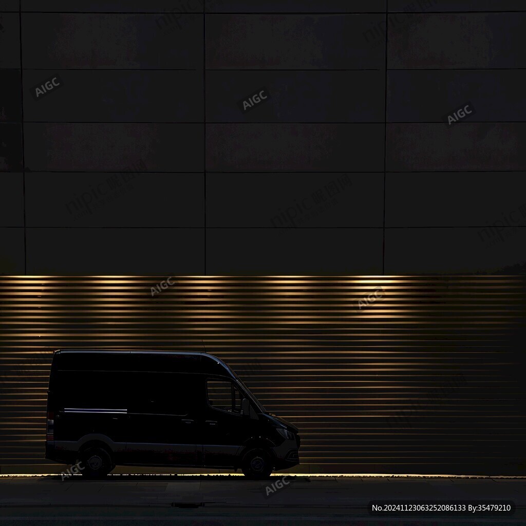 當(dāng)倉(cāng)庫(kù)的面包車(chē)