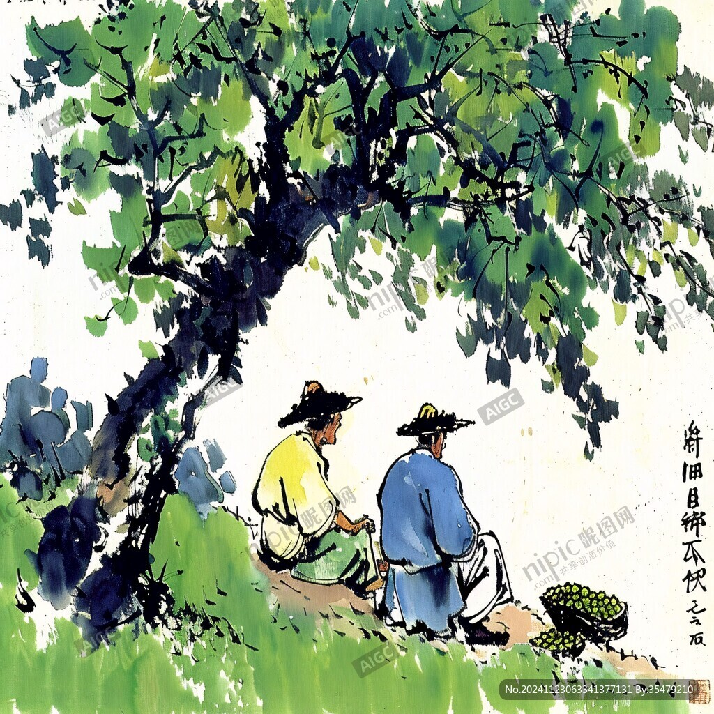 采桑圖