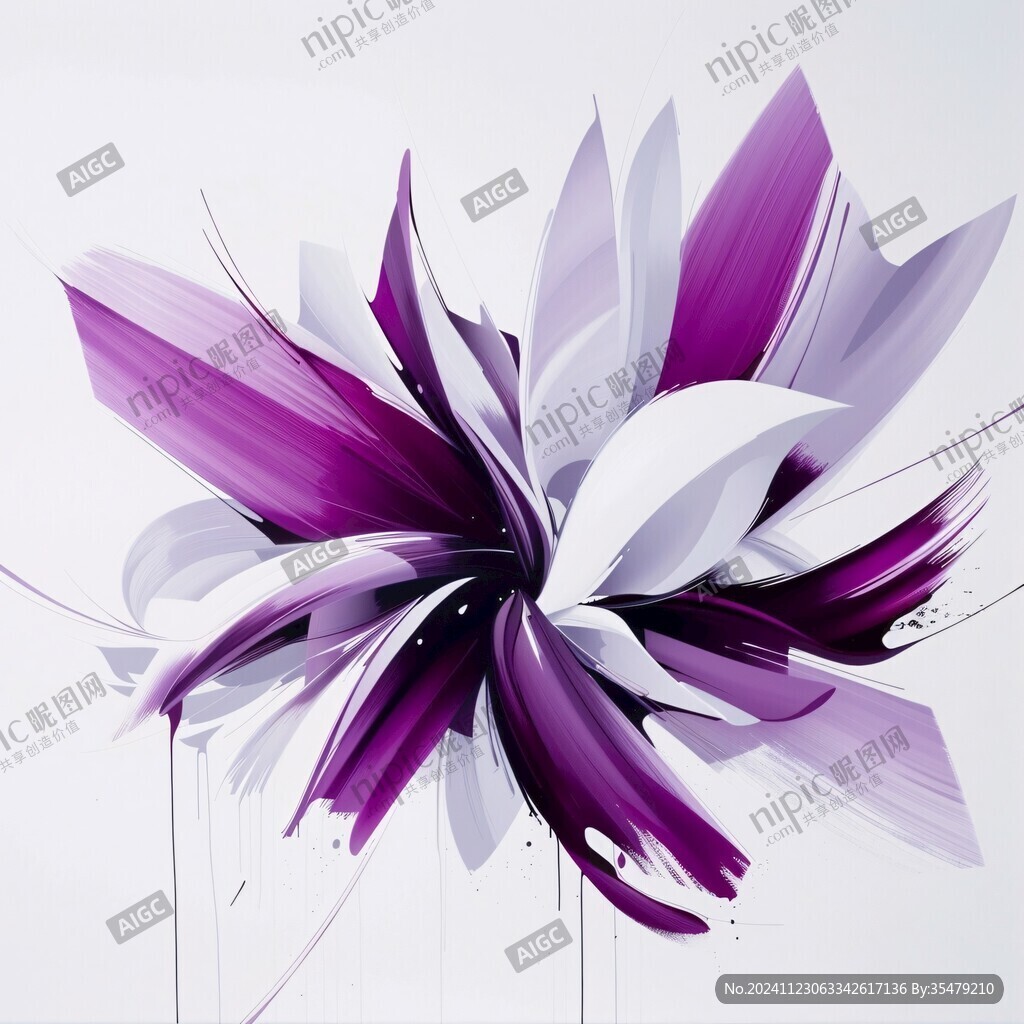 3d簡約花