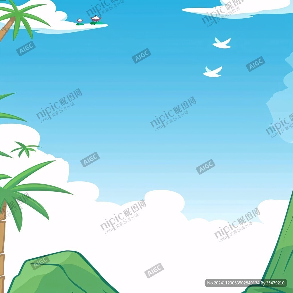 簡約卡通背景