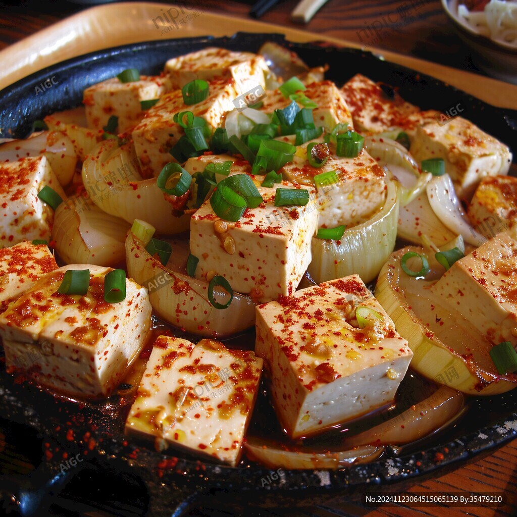青巖烤豆腐