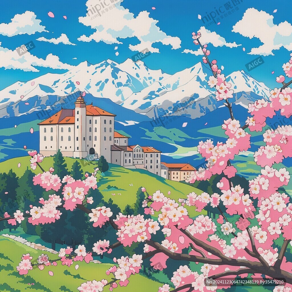山中有宮殿