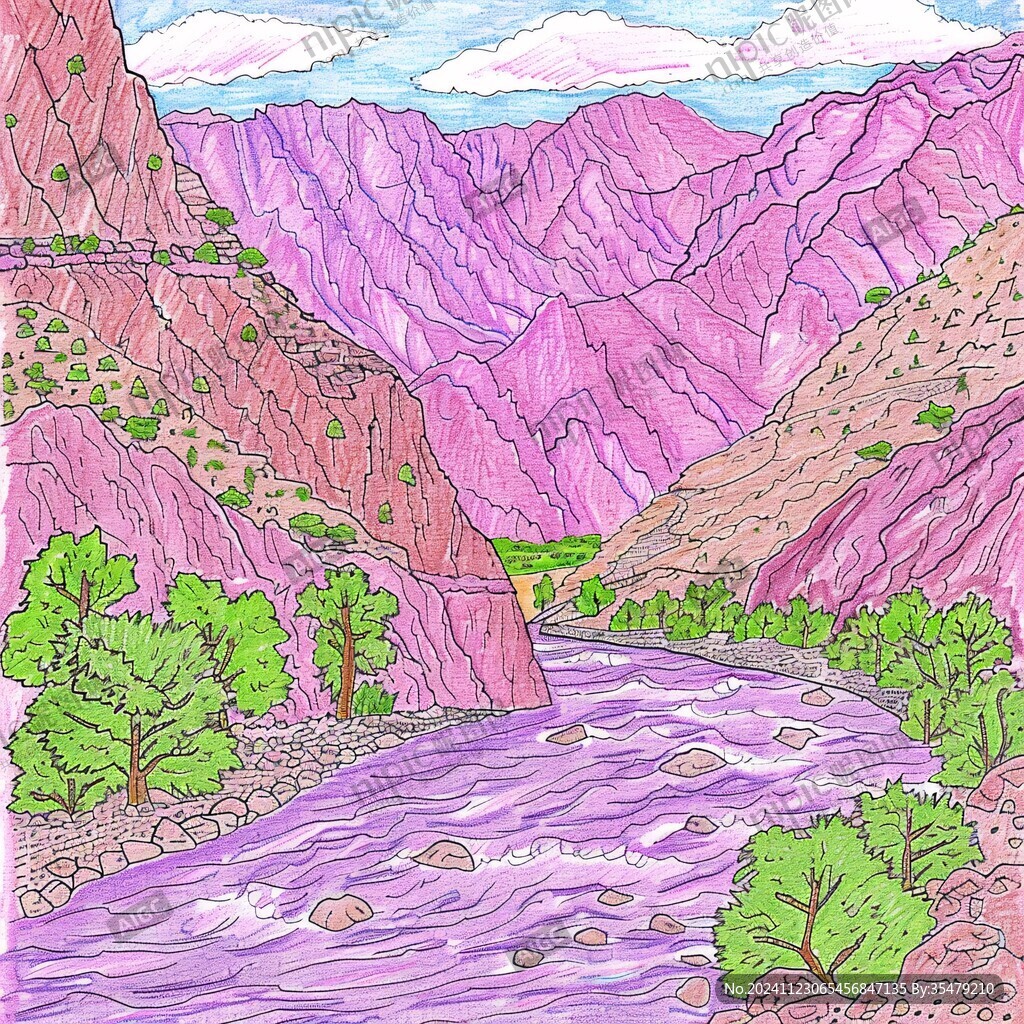 手繪山河