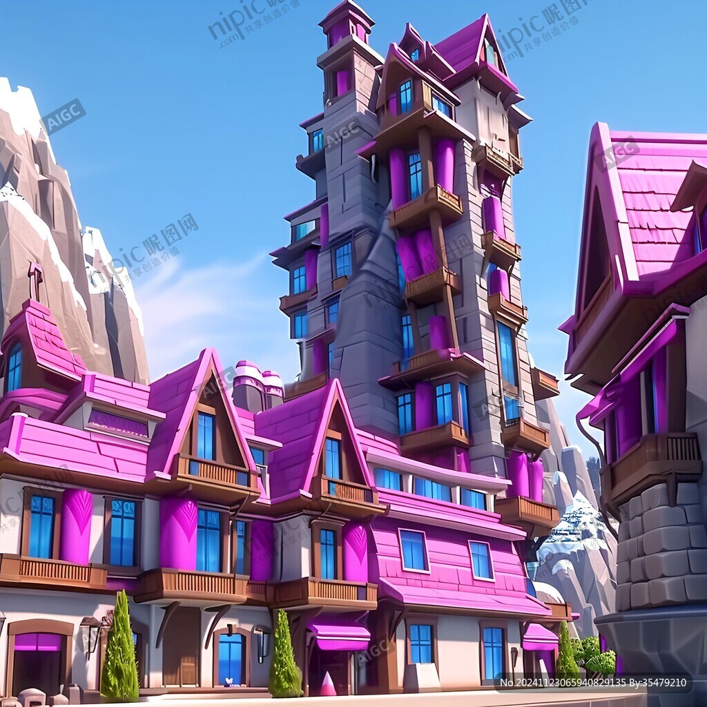 復雜3d住宅下載