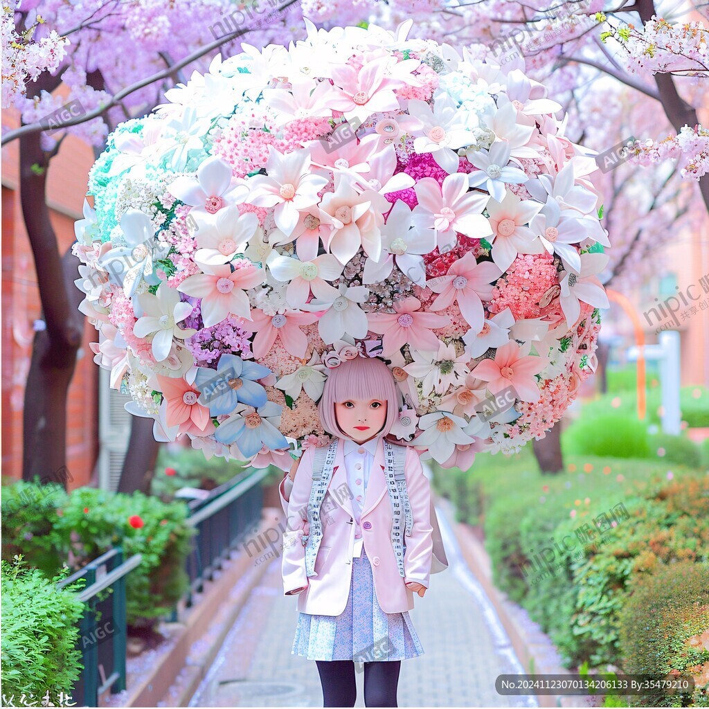 繡球花節(jié)合影道具
