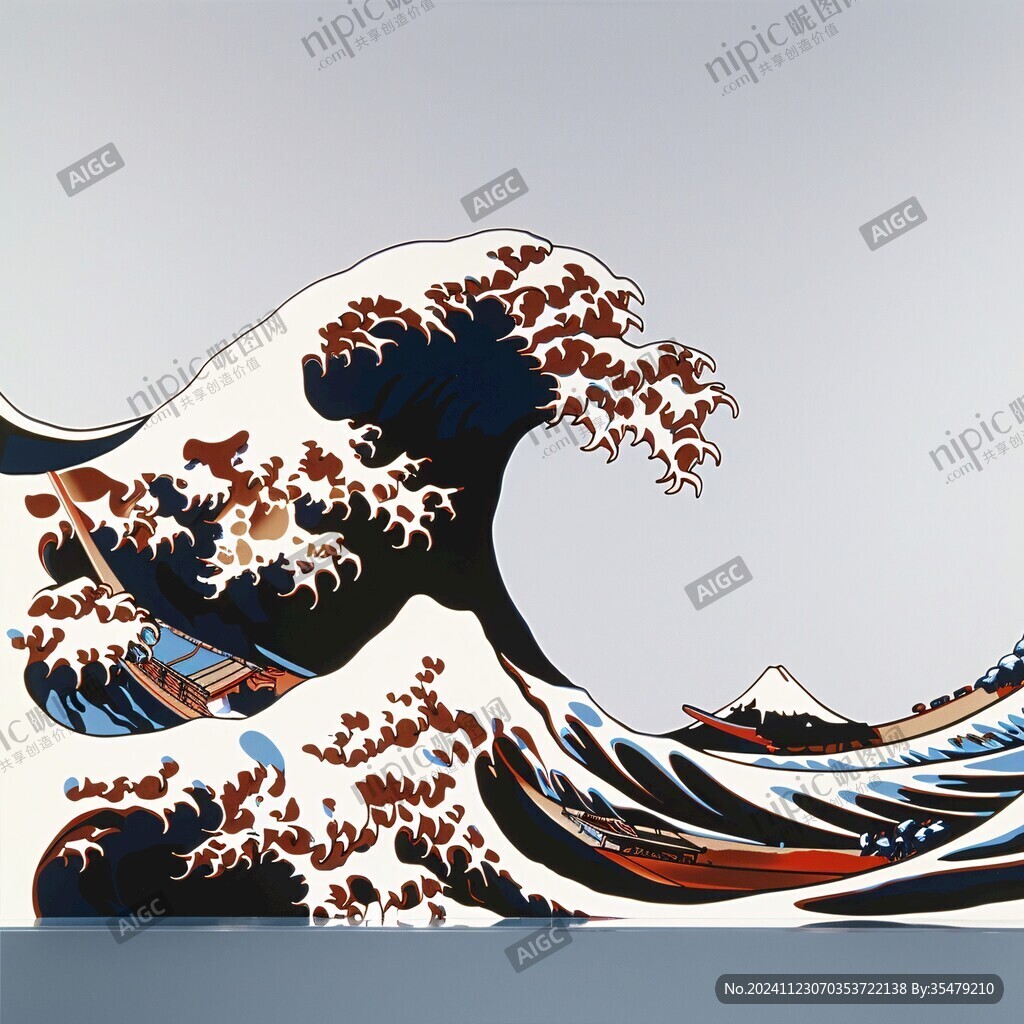 神奈川沖浪里