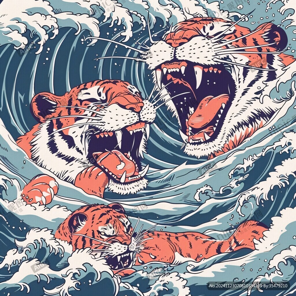 虎文創(chuàng)插畫