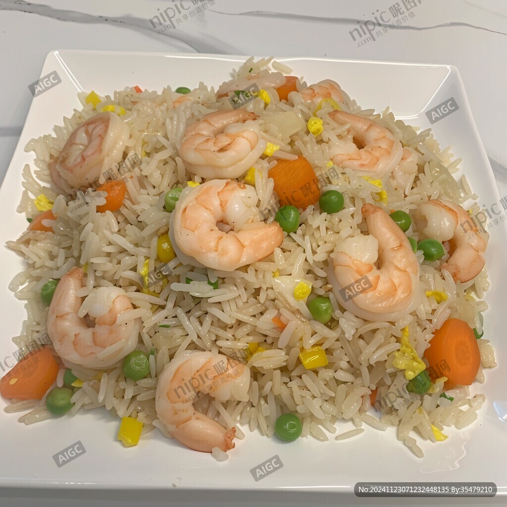 減脂輕食鮮蝦飯
