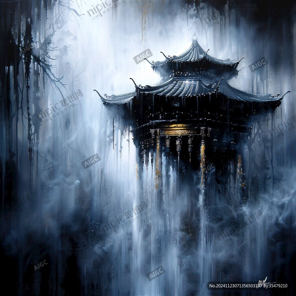 煙雨樓插畫