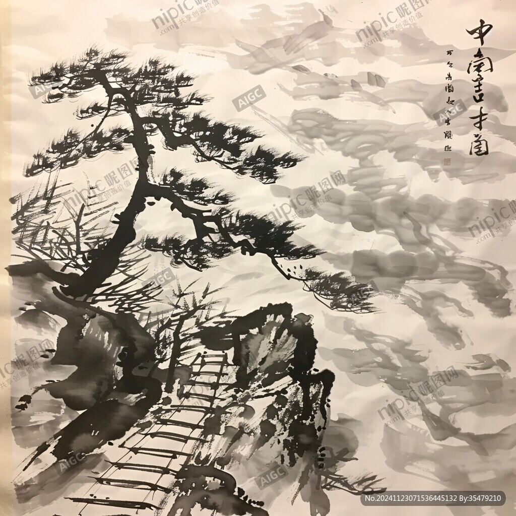 松在峰中