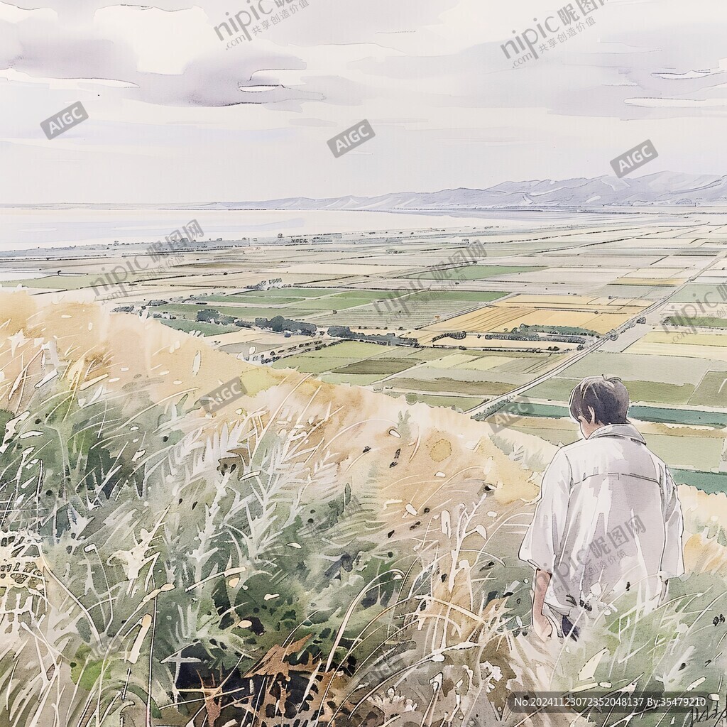 桓仁大米插畫