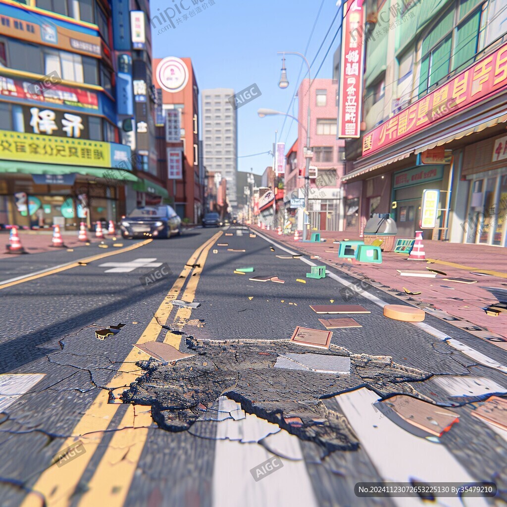 地震素材