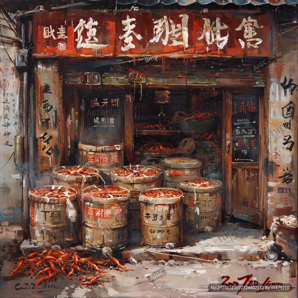 手繪辣椒醬店