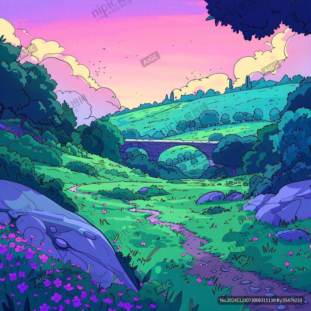 漫畫風(fēng)景