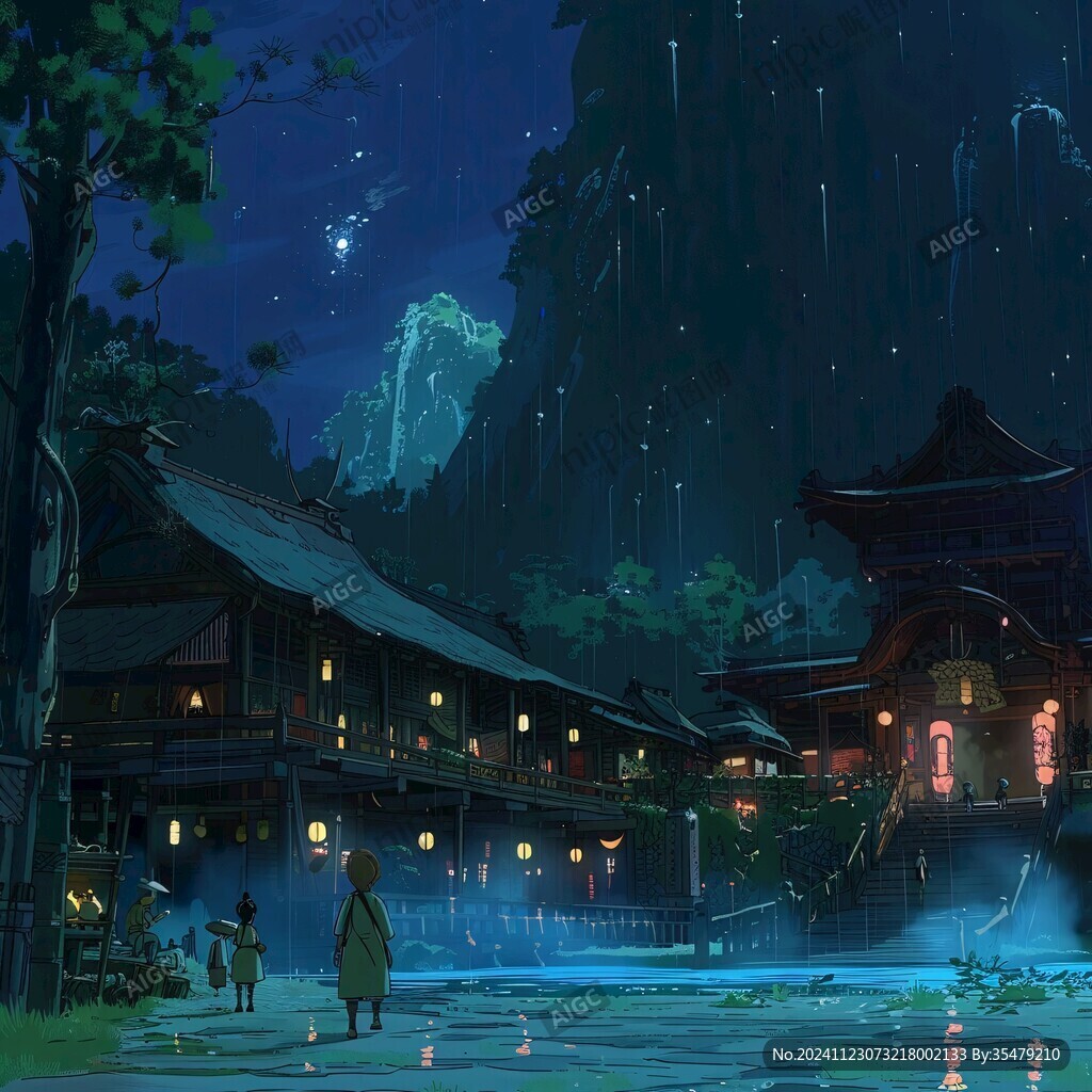 古風(fēng)動畫場景