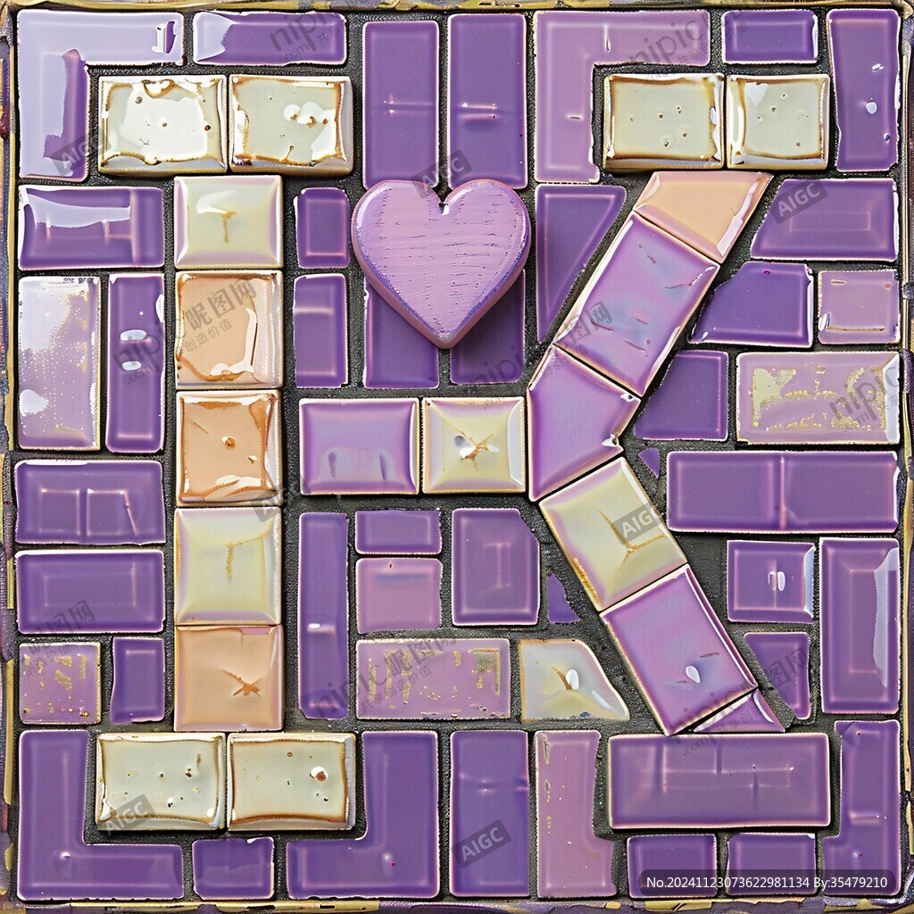 love字母拼圖