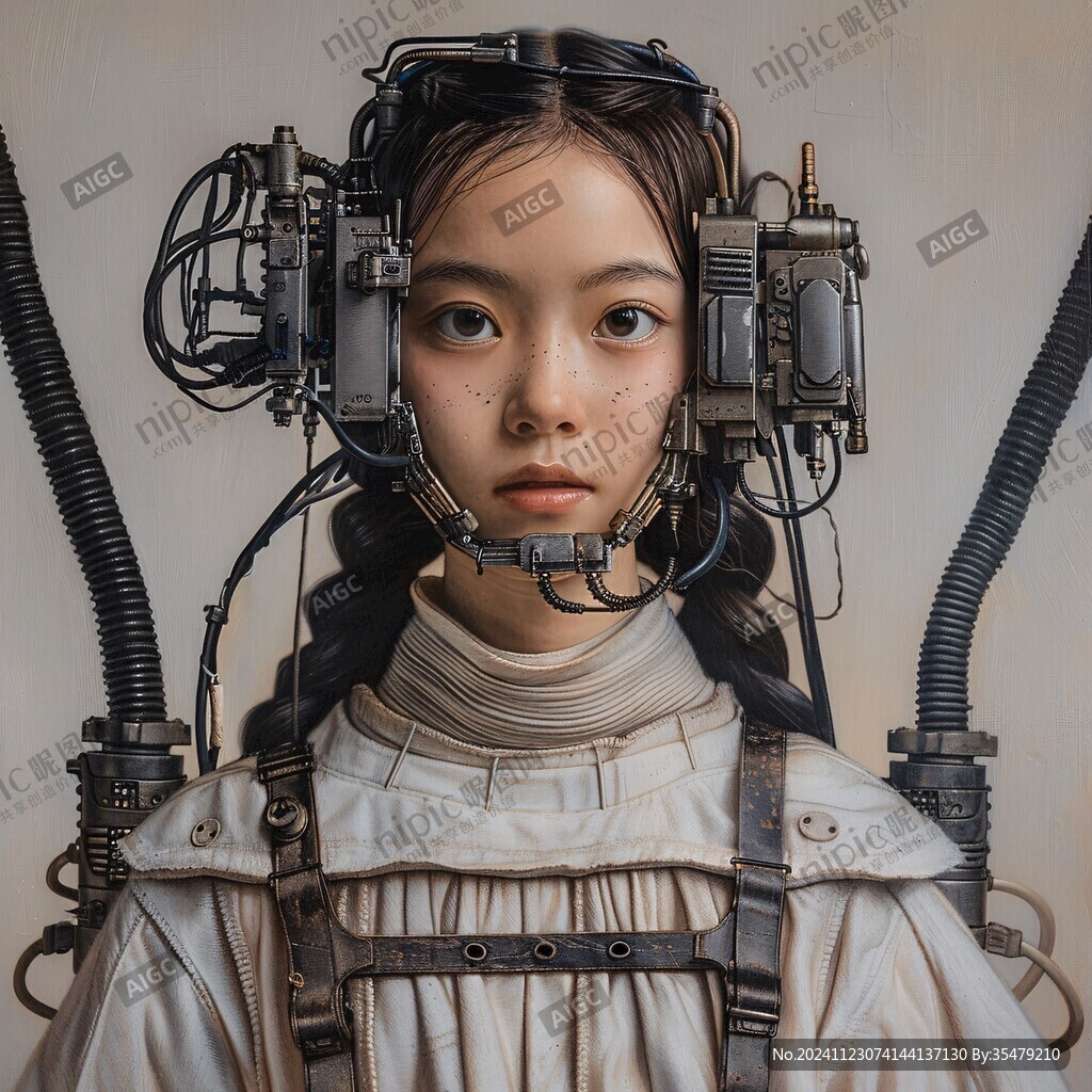 自拍科幻藝術照