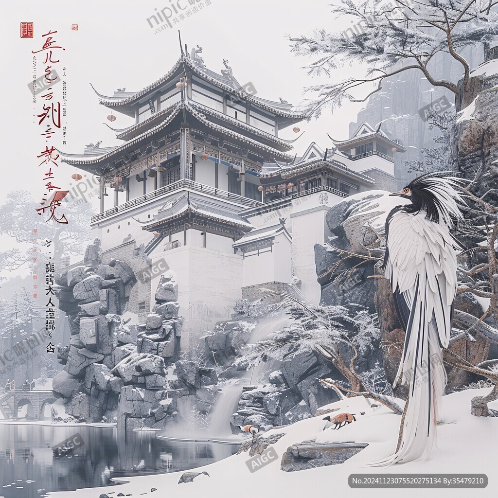 九天樓插畫